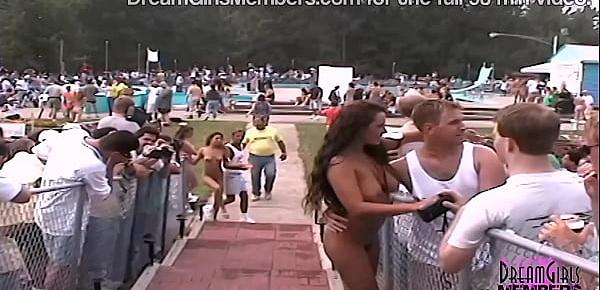  Big Tits And Spread Pussy At The Miss Nude Pageant